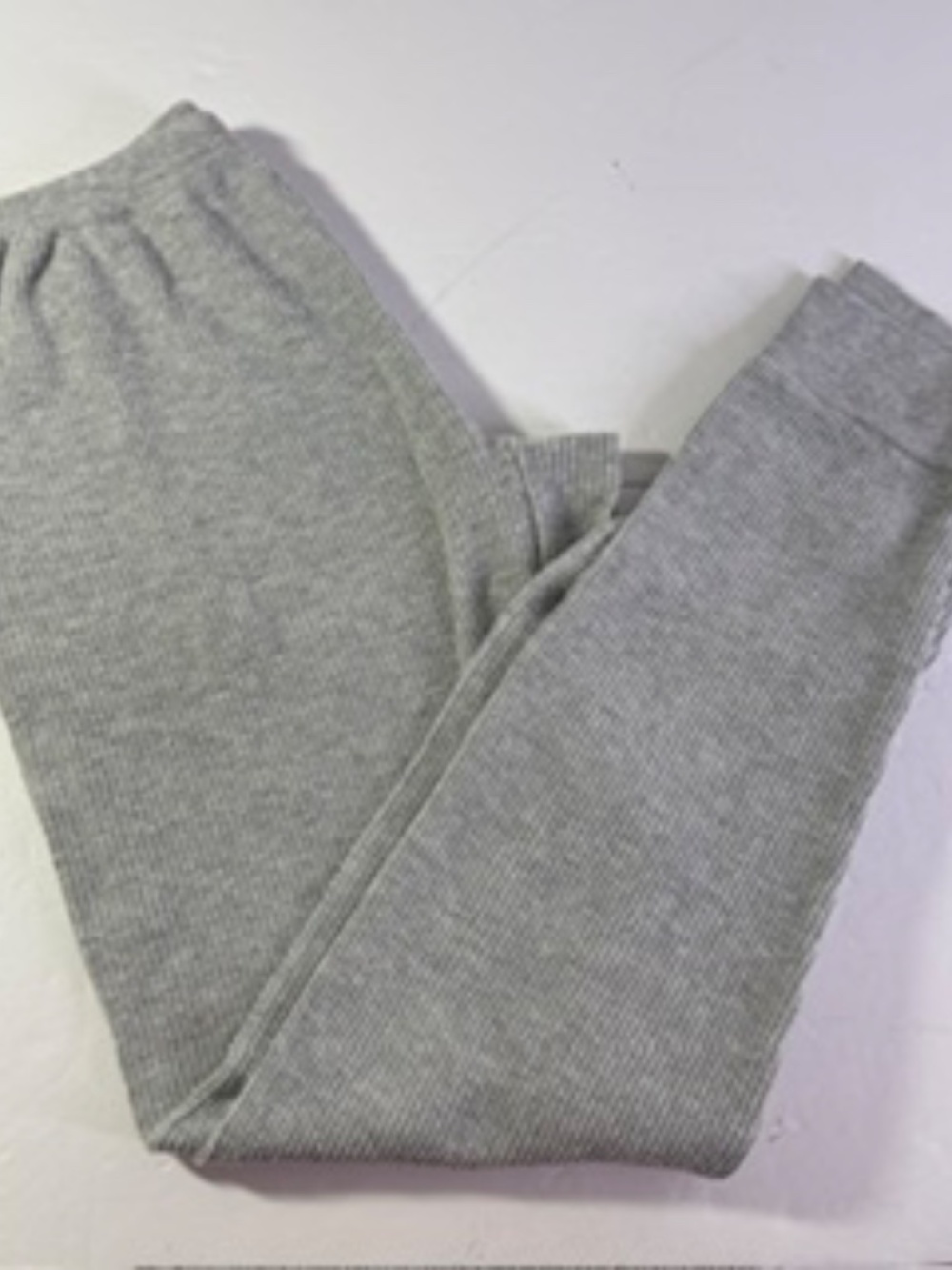 Fruit of the Loom Men's Gray Thermal Waffle Underwear Bottoms Size S